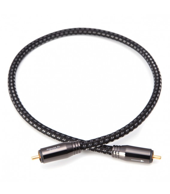 PANGEA PREMIER XL Câble Coaxial 75 Ohm Cuivre Cardas Plaqué Argent