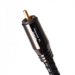 PANGEA PREMIER XL Câble Coaxial Cuivre Cardas Plaqué Argent Quadruple Blindage 1.5m