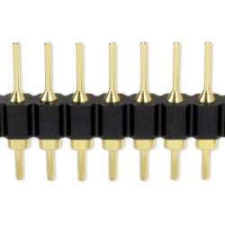 Connecteur Barrette 2.54mm Mâle Plaqué Or 40 Pôles 5mm (Unité)