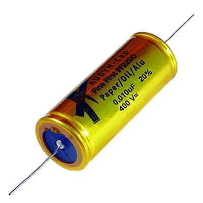 AUDYN FINE FIRST Oiled Paper / Aluminium Capacitor 400V 0.33μF