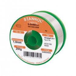 Solder - Stannol Crystal 250g / 1mm