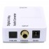 Adaptateur Convertisseur SPDIF Coaxial vers Toslink bidirectionnel