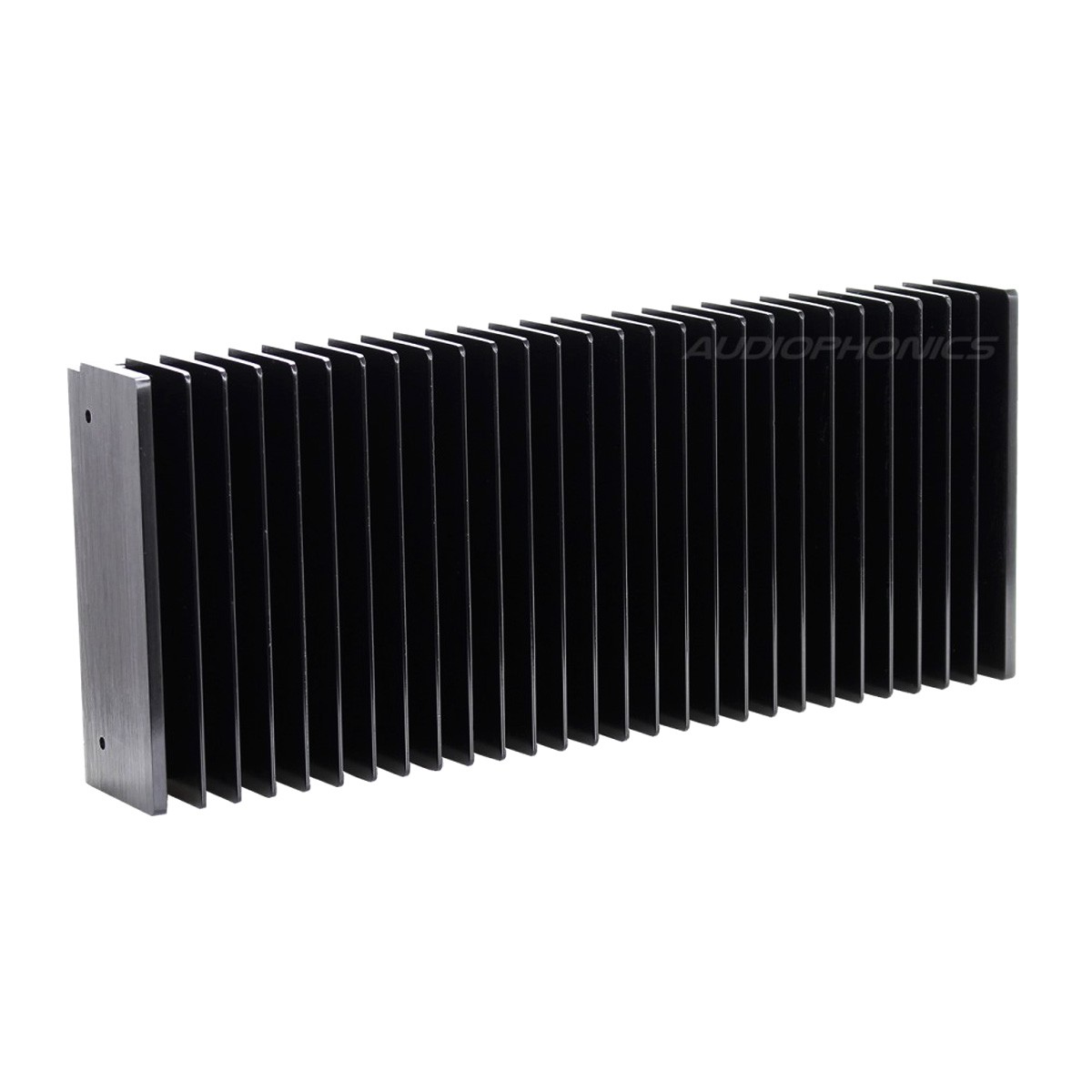 Anodized Heatsink Radiator 400x115x50mm Black