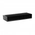 Radiateur Dissipateur Thermique Anodisé 400x115x50mm Noir