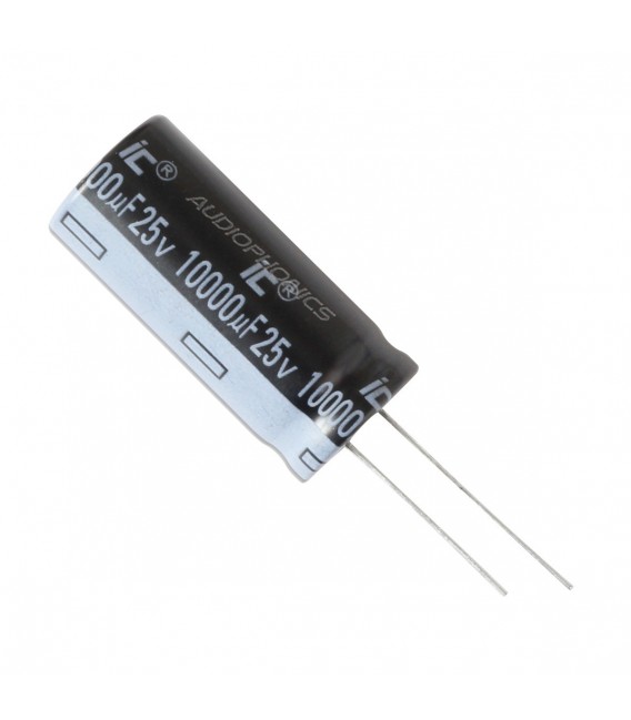 Lot De 2 Condensateurs électrolytiques Aishi 2200µF 25V - Série WH 105°C - Neufs