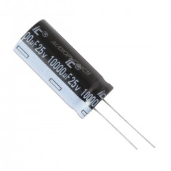 Condensateur Électrolytique Aluminium 25V 10000µF