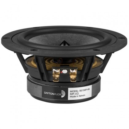 DAYTON AUDIO RS150P-4A Reference Haut-Parleur de Graves Papier 40W 4 ohm 90.3dB 45Hz - 10kHz Ø15cm