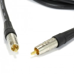 CANARE Câble Numérique Coaxial 75 Ohm RCA-RCA 10m