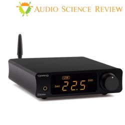 TOPPING DX3 Pro DAC 2x AK4493EQ XMOS XU208 32bit/768kHz Headphone amplifier Bluetooth apt-X HD Black