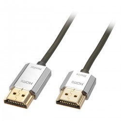 LINDY CROMO Câble HDMI 2.0 Plaqué Or 3m