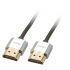LINDY CROMO SLIM HDMI 2.0 Cable Shielded Gold-plated 2m