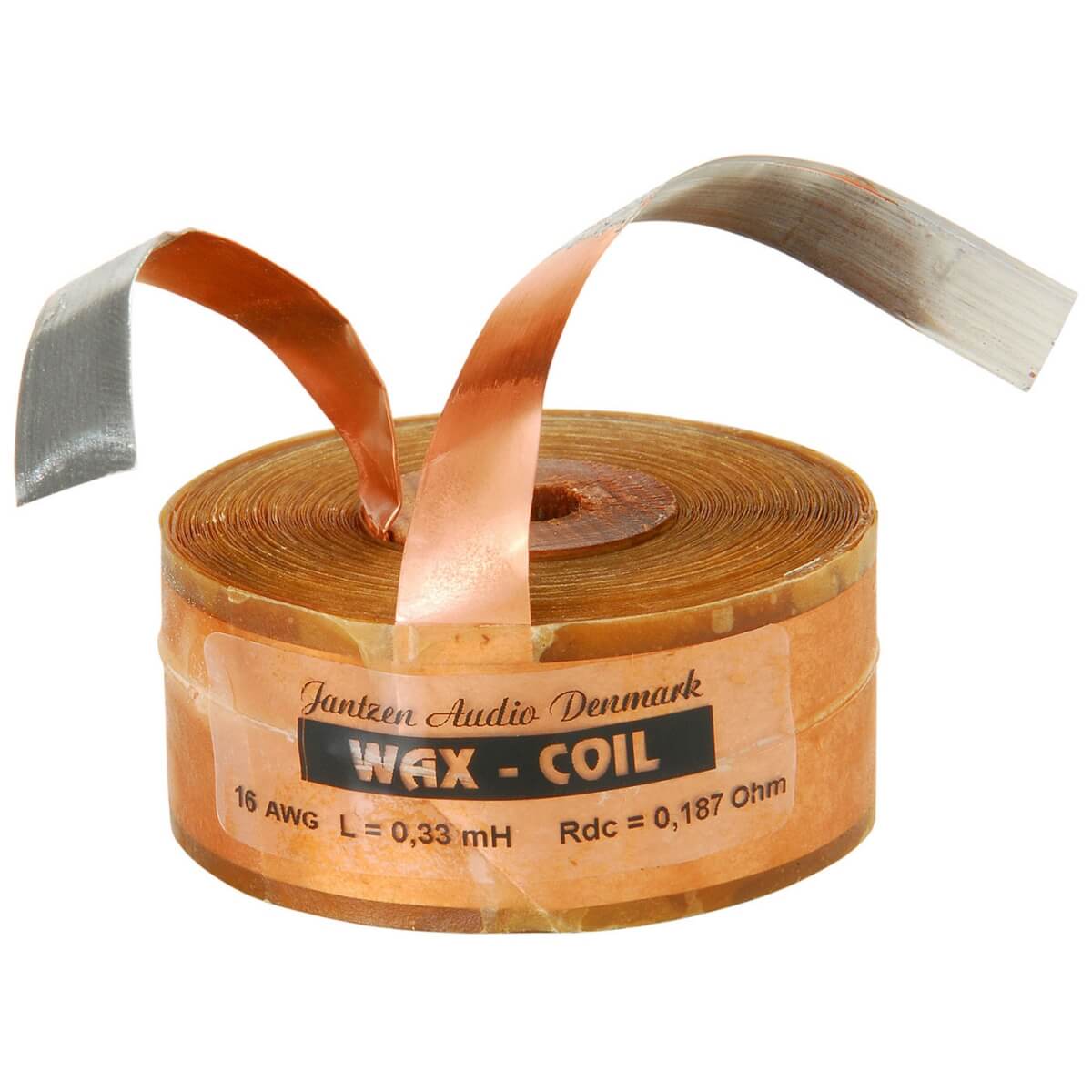 JANTZEN AUDIO WAX COIL Waxed Taped Coil 12AWG 3.3mH