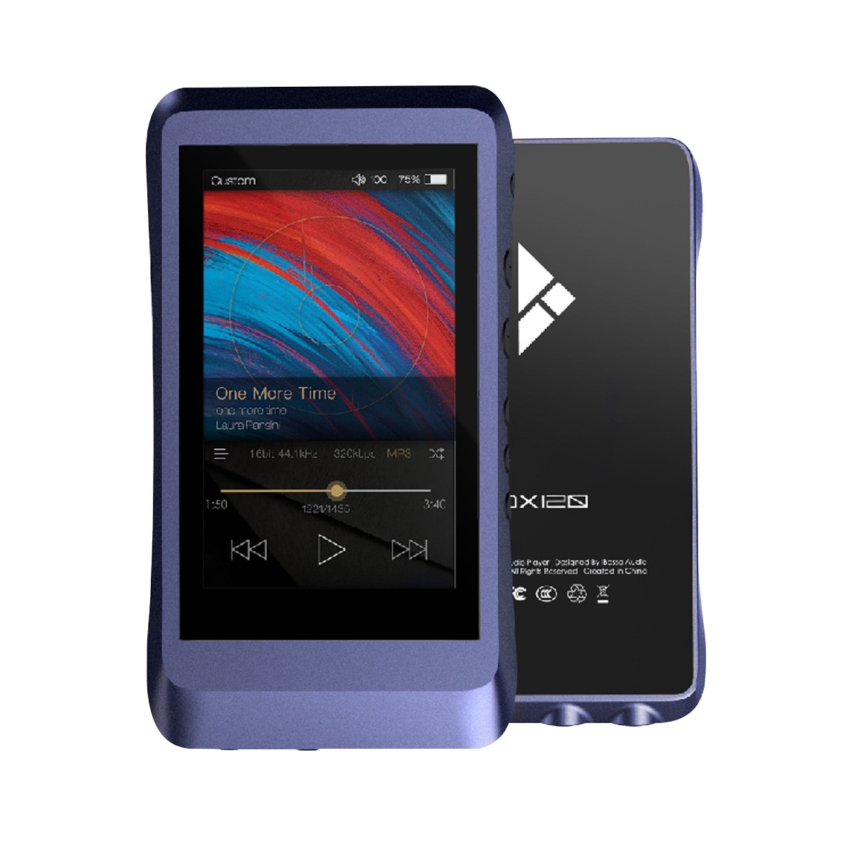 IBASSO DX120 DAP HiFi Music Player DAC AK4495 32bit 384kHz DSD128 Blue