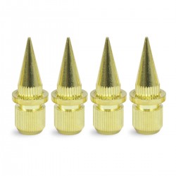 Brass Spikes M8 Gold (Set x4)