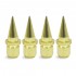 Brass Spikes M8 Gold (Set x4)