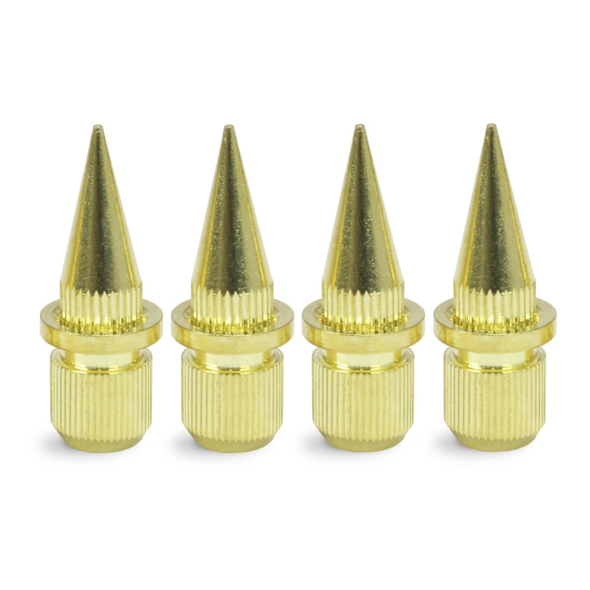 Brass Spikes M8 Gold (Set x4)