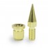 Brass Spikes M8 Gold (Set x4)