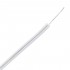 Fil de Câblage Cuivre OFC Haute Pureté Plaquage Argent Gaine PTFE 0.5mm² Ø3mm Transparent