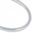 Fil de Câblage Cuivre OFC Haute Pureté Plaquage Argent Gaine PTFE 0.5mm² Ø3mm Transparent