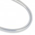 High Purity Silver Plated OFC Copper Wiring Cable PTFE Sleeve 0.5mm² Ø 3mm Transparent