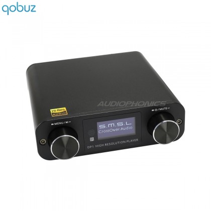 SMSL DP1 Digital Player / Headphone amplifier MAX97220A with DAC AK4452