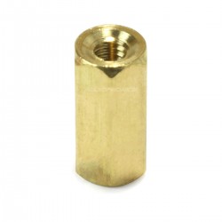 Brass Spacers M2.5x12mm Female / Female (x10)