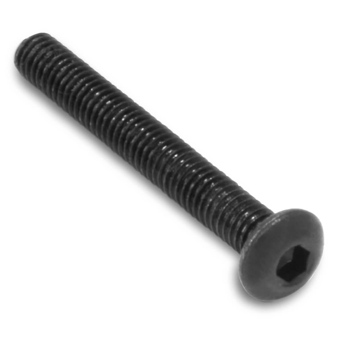 TBHC Buttonhead Screw ISO 7380 Steel 10.9 black M2.5x10mm (x10)
