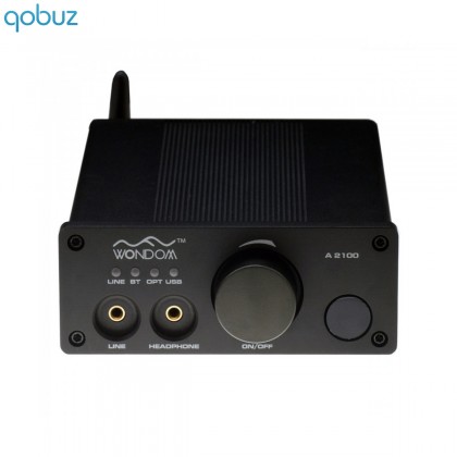 WONDOM A2100 Amplificateur Class D Bluetooth 2x 100W / 6 Ohm