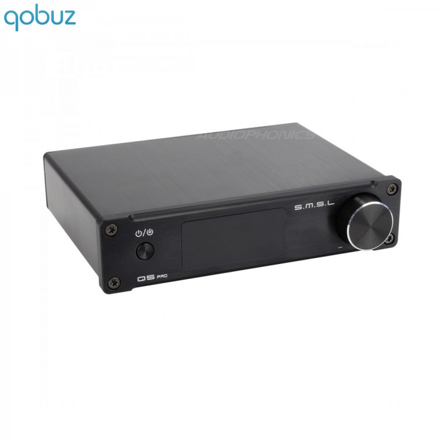 SMSL Q5 PRO Amplificateur FDA TAS5508 2x25W + sortie Subwoofer / 8 Ohm ...