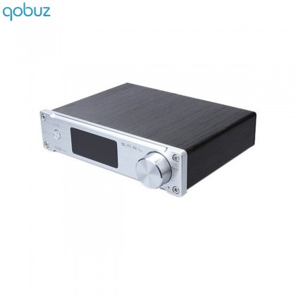 SMSL Q5 PRO Amplifier TAS5508 2x 45W CS5341 SA9023 24bit 192kHz Silver