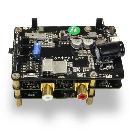 ALLO KATANA PURE THD+N DAC for Raspberry Pi ES9038Q2M 6x AOP SparkoS Labs SS3601 32bit 384kHz DSD128