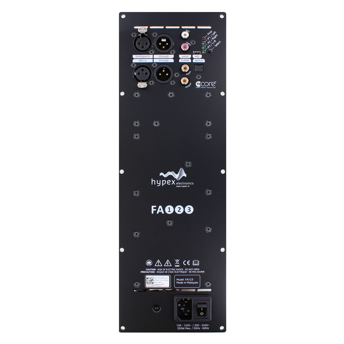 HYPEX FUSIONAMP FA123 Module Amplificateur NCore 2x125W + 100W DSP ADAU1450 DAC AK4454 192kHz