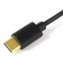 Câble USB-C vers Micro USB Plaqué Or OTG 20cm