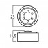 MONACOR SA-18 Capsule Omnidirectionnelle 100Hz - 10kHz pour Micro Dynamique