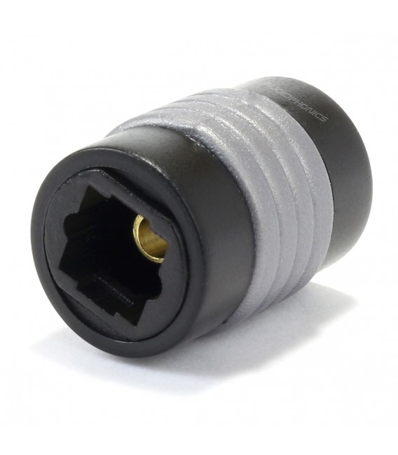 Adaptateur Toslink Coudé Mâle/Femelle - Neuf, Marque Valueline, Pour Connexion Audio Optique