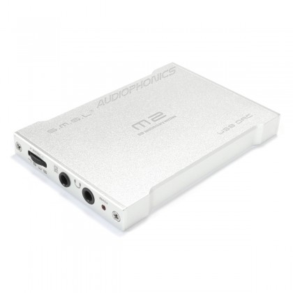 SMSL M2 USB DAC ES9023 24bit 96kHz Headphone Amplifier 130mW 32 Ohm Silver