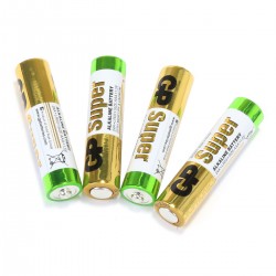 GP SUPER LR3 AAA Alkaline Battery 1.5V (Set x4)