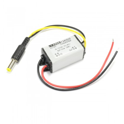 Convertisseur DC-DC 12/24V vers 5V 5A 25W Jack DC 5.5/2.1mm