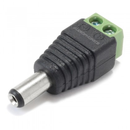 Adaptateur Jack DC 5.5/2.1mm Mâle vers Borniers à Vis