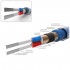 NEOTECH NEMOI-1220 Dual Shielded UP-OCC Silver Interconnect Cable RCA-RCA Ø 10mm 2m (Pair)