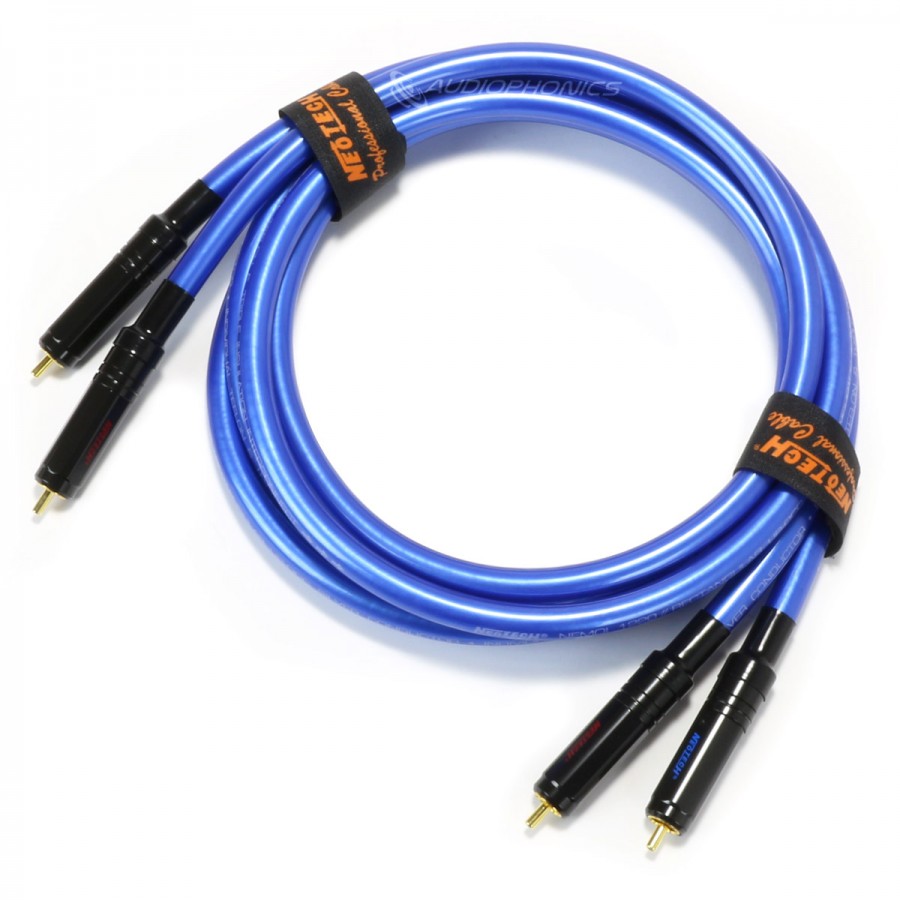 NEOTECH NEMOI11201.5 Shielded UPOCC Silver Interconnect Cable RCA