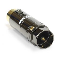 NEOTECH NEX-OCC GD Gold Plated UP-OCC Copper 3 Way Male / Female XLR Connectors Ø 13mm (Set x4)