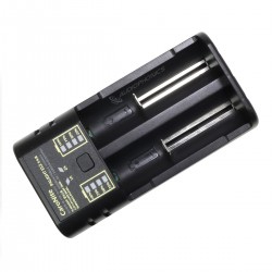 Battery Charger 2 Slots 4.2/1.48V 1A/2A