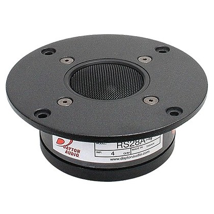 Dayton Audio RS28A-4 Reference Tweeter à Dôme Aluminium 28mm