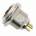 Gold Plated Male 3 Pins Mini XLR Socket (Unit)