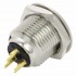 Gold Plated Male 3 Pins Mini XLR Socket (Unit)