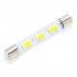 Ampoule Navette LED Blanc Chaud pour Éclairage Vumètre / Tuner 6.3V