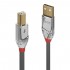 LINDY CROMO LINE Gold Plated Male USB-A / Male USB-B 2.0 Cable 2m