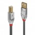 LINDY CROMO LINE Câble USB-A Mâle vers USB-B Mâle 2.0 Plaqué Or 3m