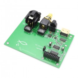 I2S / USB to AES/EBU / Coaxial / Optical / HDMI Digital Interface 32bit 384kHz DSD128